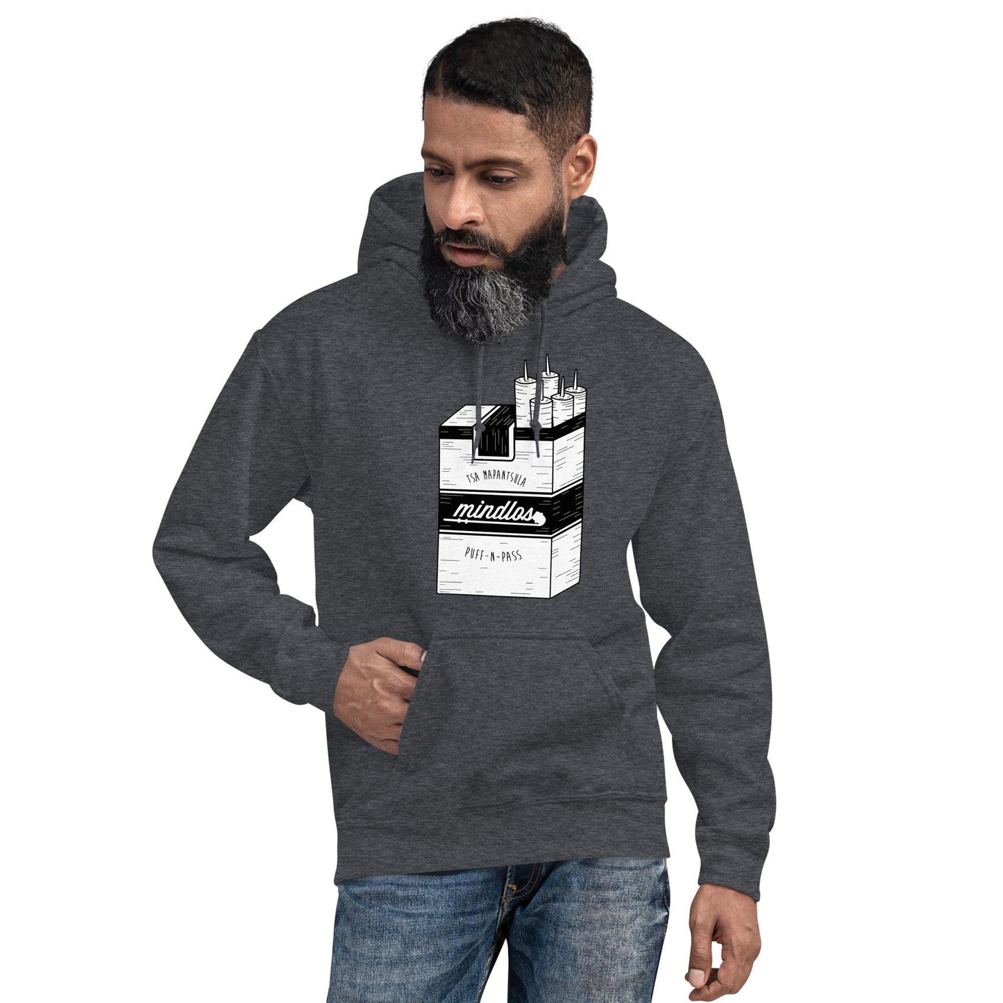 Mindlos Puff and Pass Unisex Hoodie - Mindlos