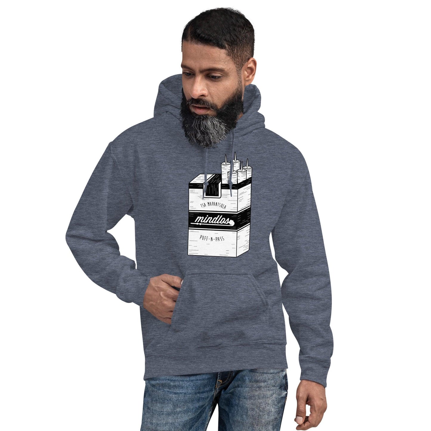 Mindlos Puff and Pass Unisex Hoodie - Mindlos