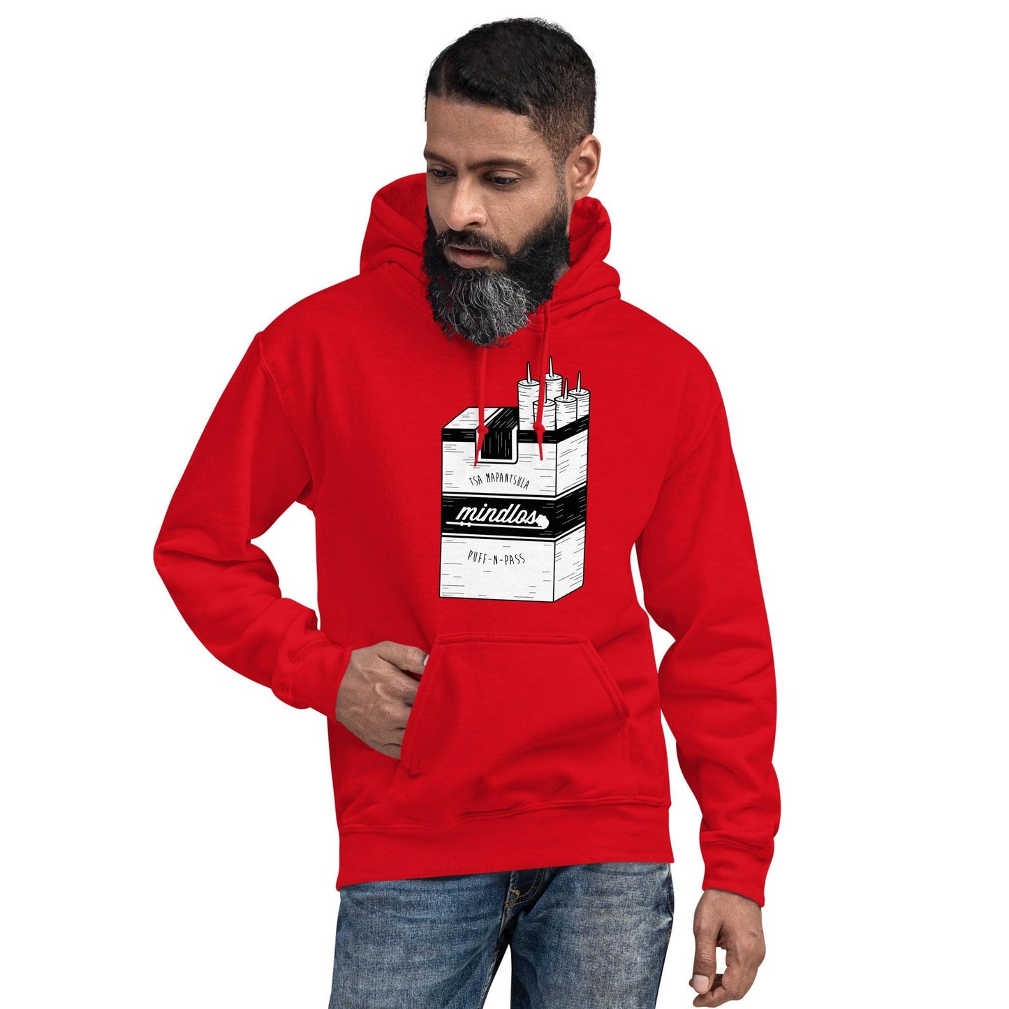 Mindlos Puff and Pass Unisex Hoodie - Mindlos