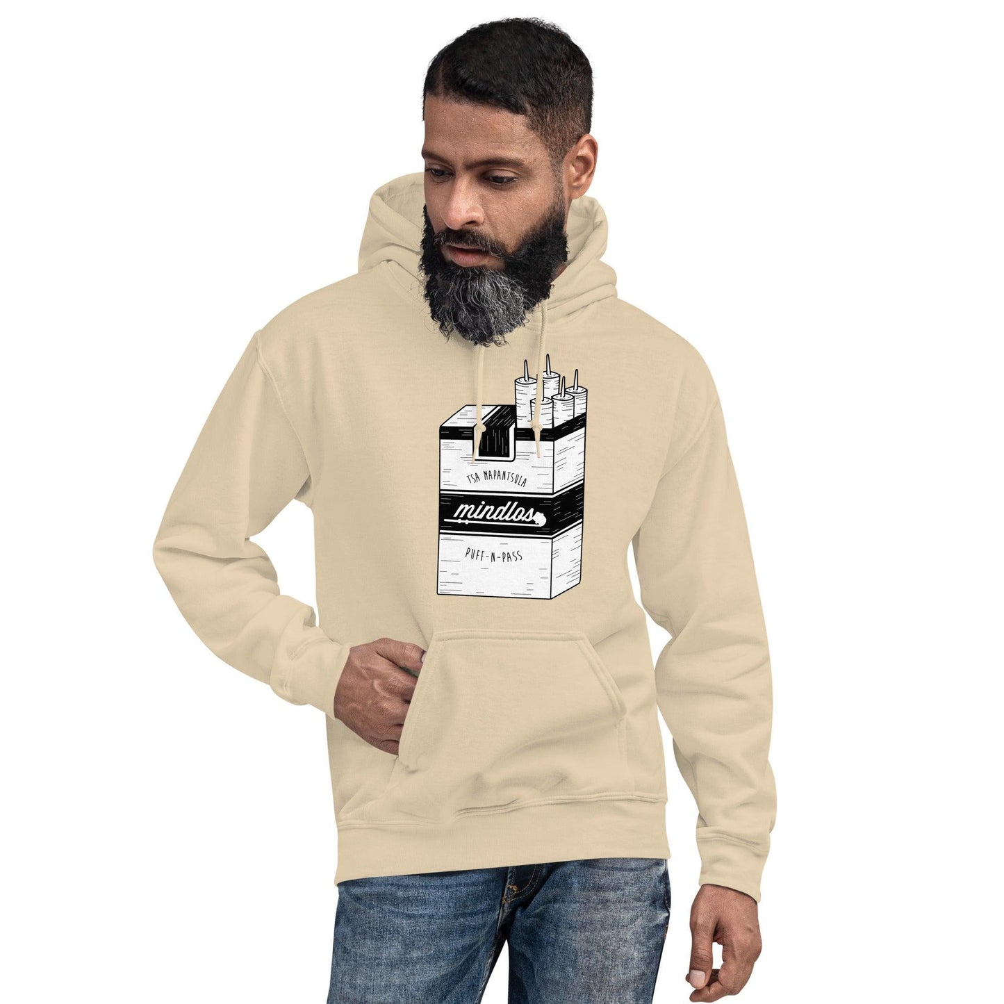 Mindlos Puff and Pass Unisex Hoodie - Mindlos